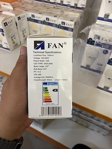 лампачка: Светодиодная лампа FAN LED Bulb 15W - Мощность: 15 Вт - Световой — 2