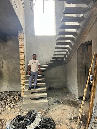 Бетонные лестницы: Изготовление на бетонный лестнице заливаю Сложный дизайн винтовой at lalafo.kg — 14 Бетонные лестницы: Изготовление на бетонный лестнице заливаю Сложный дизайн винтовой — 14