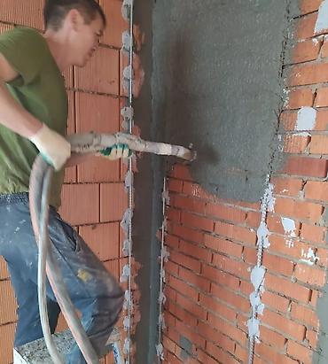 Штукатурка, шпаклевка: Штукатурка стен, Штукатурка потолков, Шпаклевка стен | Кварц песок Больше 6 лет опыта — 4