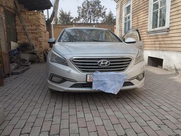 серый hyundai: Hyundai Sonata: 2016 г., 2 л, Автомат, Газ, Седан