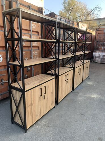 Офисные стеллажи: Стеллаж. Стеллаж любой размер и фасон на заказ изготовим быстро — 27