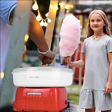 вата машина: 🍭 Машина для сладкой ваты Green Lion 500W — Бело-Красная Настоящий — 3
