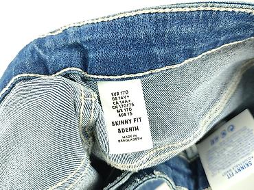 crop top: Spodnie jeansowe, H&M, 15 lat, 170, stan - Bardzo dobry — 4