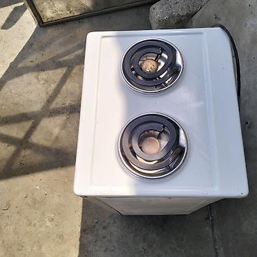 Elektrik sobası Ayrıca dayanan, 2 gözlü, İşlənmiş