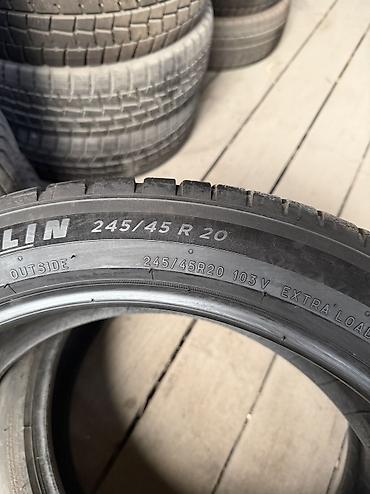 2454520: Шины 245 / 45 / R 20, Лето, Б/у, Пара, Легковые, Япония, Michelin — 4