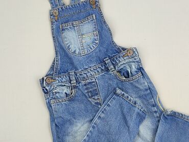 kombinezony czerwone: Kid's jumpsuit 3-4 years, Cotton, condition - Very good