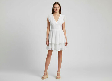 sukienki w kwiaty plus size: Shein, Сукня жіноча, розмір S
