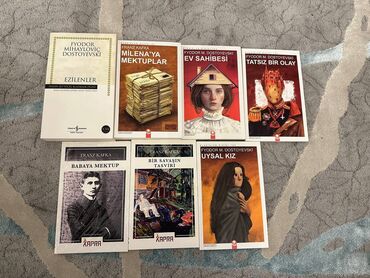Bədii ədəbiyyat: ‼️Çox münasib qiymətə satılır, yeni və orginal kitablar‼️ Satış — 9