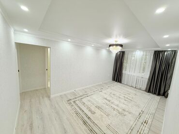бишкек продажа квартиры: 3 комнаты, 58 м², 104 серия, 1 этаж, Евроремонт