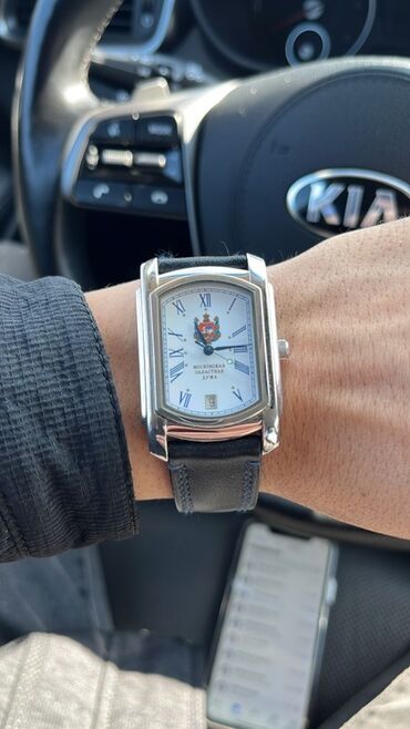 красный галстук: Классические часы часы, Россия, Мужские, Б/у