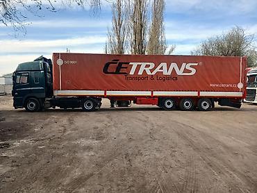 tufeng tir: ДАФ 430 CF 430 2002 Г. ПРИЦЕП Шмитц 2002 95 КУБ — 6
