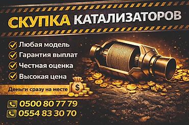 Скупка автомобильных каталитических нейтрализаторов. - Принимаем