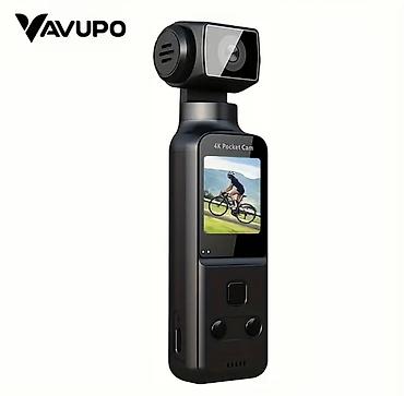 dji osmo: Карманная камера VAVUPO 4K с поворотным модулем - Запись видео в 4K; — 1