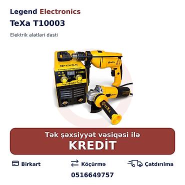 drelər: Elan başlığı: Elektrik alətləri dəsti TeXa T10003, 3-ü 1-də — 1
