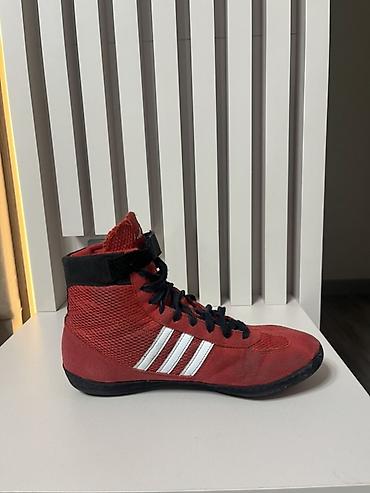 борцовки: Мужские кроссовки, 39, 39.5, Adidas, Б/у, цвет - Красный, Самовывоз, Платная доставка — 4