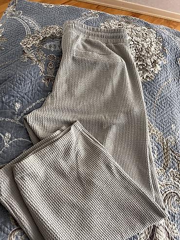 bershka canta: Şalvar, Bershka, XL, L, rəng - Boz — 2