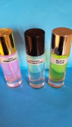 Ətriyyat: Ətirlər 30 ml flakonlardadir. Qalıcılığı isdifadə qaydasından çox — 7