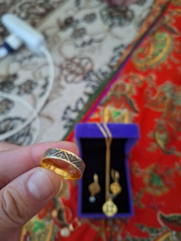 продажа золотых украшений бу: Комплект бүбүсара этно комплект очень красивый продаю очень дешего