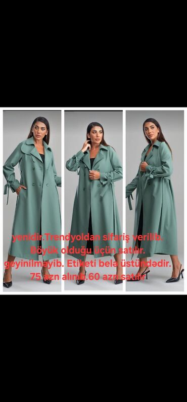 Plaşlar: Məhsul yenidir etiketidə üstündədir.XL,XXL ölçüyə gedir.yaz,payız üçün