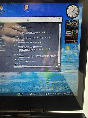 Dell: Dell Alienware 16GB SSD+HDD Kamera Hdmi Procesor I7 NVidia. > — 8
