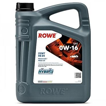 Автомобильные масла: Rowe HIGTEC SYNT RS D1 SAE 0W-16 1 LTAPI SP RC/SN PLUS RC (Resource — 2