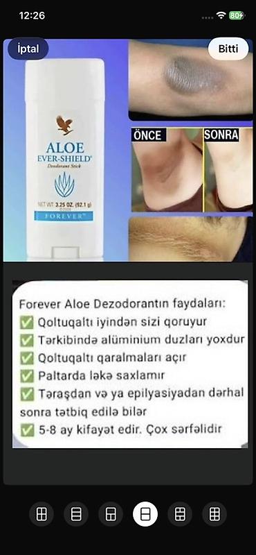 watch 8: Forever Aloe Ever‑Shield Deodorant Stick - Təzəlik və qoxuya qarşı — 1