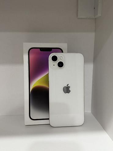 Продаю iPhone 14 Plus на 512 гб. Цвет: белый. Акб 83%. Коробка