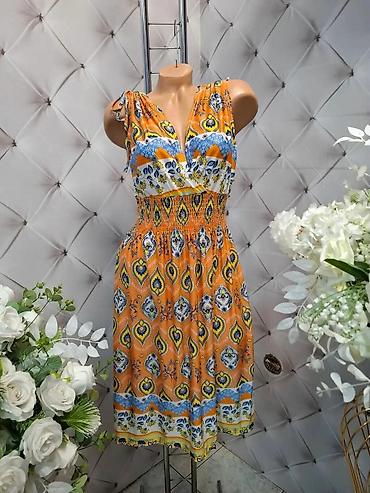 Haljine: Boho letnja haljina sa printom – više boja - Kroj: midi dužina — 2