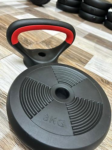 Giryalar: Tənzimlənən ştanq və kettlebell dəsti

48kg + 5 = 53 total — 2