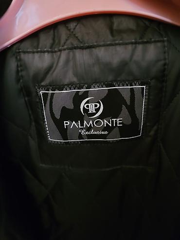 Kişi geyimləri: PALMONTE Exclusive kişi palto - Rəng: qara - Model: klassik, dizə — 2