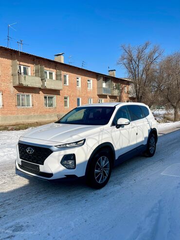 машины расрочка: Hyundai Santa Fe: 2018 г., 2 л, Автомат, Дизель, Внедорожник