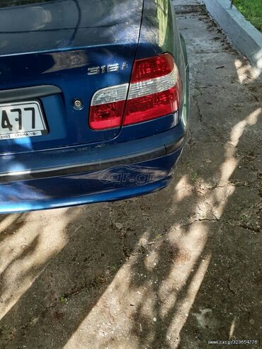 BMW 316: 1.6 l | 2004 year Sedan