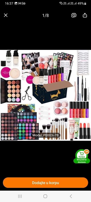 Šminka: Ovaj profesionalni set šminke sadrži širok asortiman proizvoda za — 8
