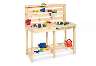 Dečije kuhinje: Drvena spoljašnja “mud kitchen” kuhinja za decu – Pinolino Paul - — 7