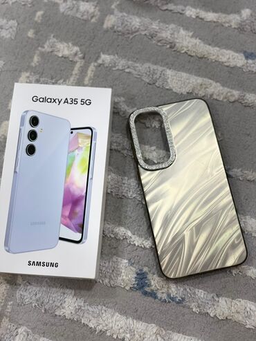 aoc монитор: Samsung Galaxy A35, Б/у, 256 ГБ, цвет - Белый, 2 SIM