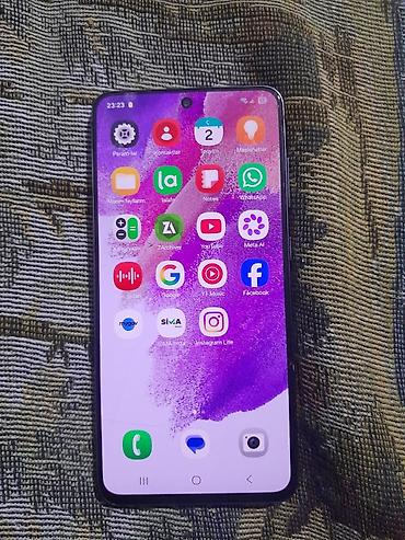 ikinci el iran qaz peci: Samsung Galaxy S21 FE, 128 GB, rəng - Boz, Sensor, Barmaq izi, Simsiz şarj — 2
