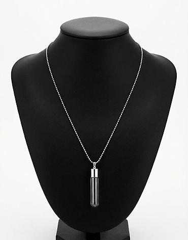 amber elixir: Цепочка, чынжыр Кулон-капсула на цепочке Ц Стильный и оригинальный — 1