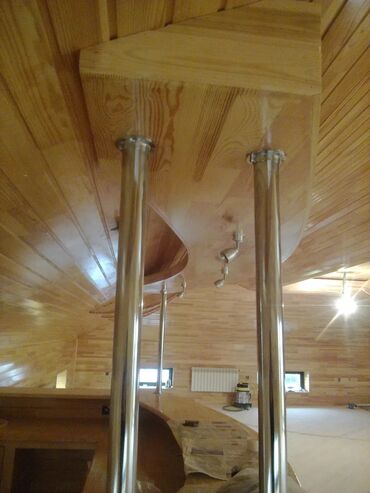 Tikinti işləri: Taxta daxili işlər və dülgər xidmətləri - Mansard və çardaq — 20