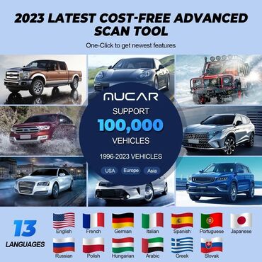 Auto oprema: MUCAR MUCAR CS90 Profesionalna Full OBD2 Auto Dijagnostika — 12