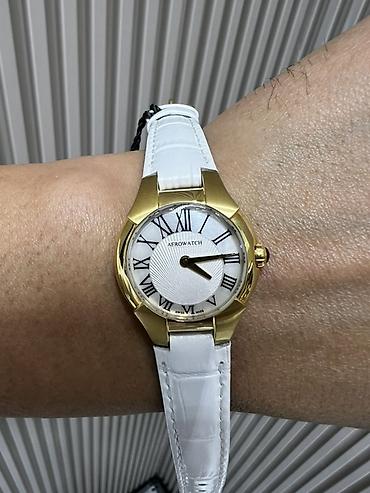 geneva platinum: Aerowatch — швейцарские наручные часы - Корпус: сталь с золотистым — 2