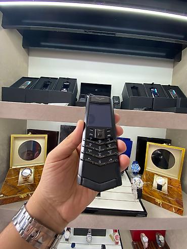 butun telefonlar: Vertu Signature PureBlack Premium class Kredit Tek Sexsiyyet — 3