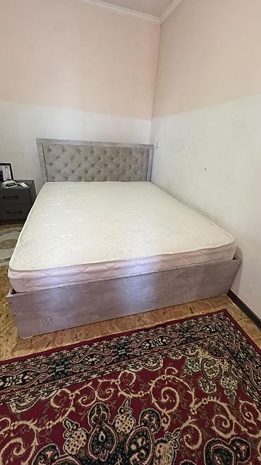 160: Двуспальная кровать, Новый, С матрасом, длина - 200 см — 1