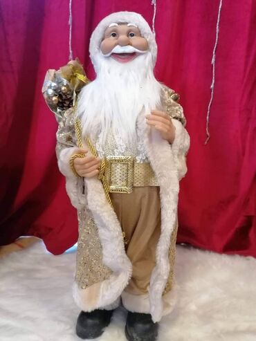 Ostali kućni dekor: Deda-mraz 63cm - 4200din Baba-mrazica 60cm-4000din Muzicki deda-mraz — 12