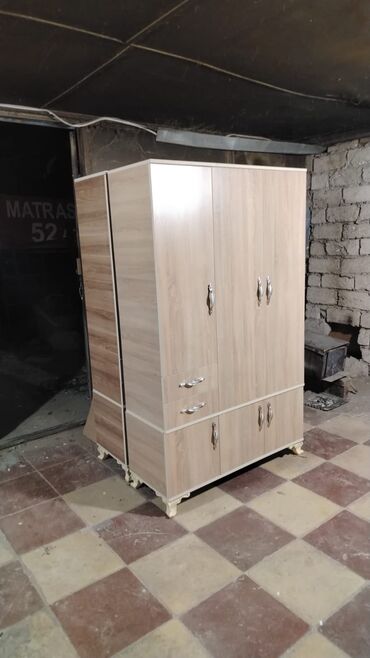 Dolablar: Yeni, Açılan, 3 qapılı Düz dolab, Qarderob, paltar dolabı, Azərbaycan — 11