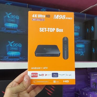 Smart TV bokslar: Yeni Smart TV boks Android — 4