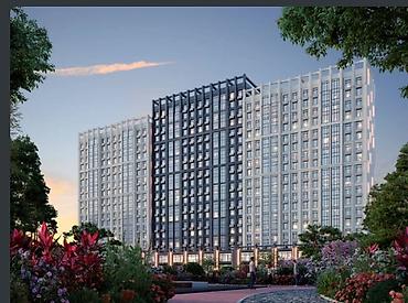 flat osh: 1 комната, 51 м², ул. Московская / Ибраимова Элитка, 17 этаж, ПСО (под самоотделку) — 1