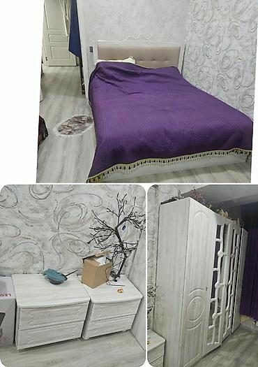 2 təknəfərlik çarpayı, Dolab, Komod, 2 tumba, İşlənmiş