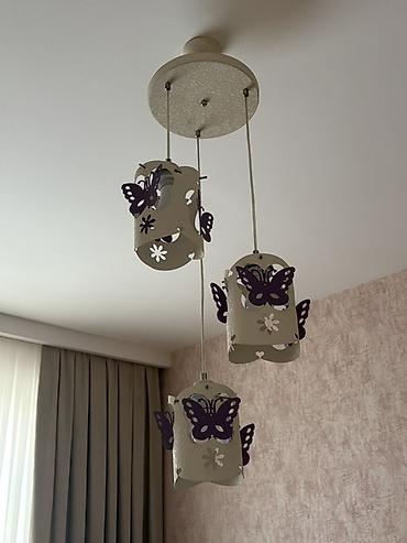 Ev üçün dekor: Çılçıraq, 3 lampa, Metal — 2