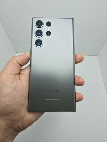 игры в кальмара: Samsung Galaxy S23 Ultra, Колдонулган, 512 ГБ, түсү - Жашыл, 1 SIM, eSIM