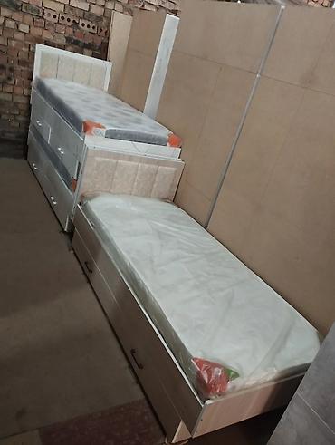 Односпальные кровати: Односпальная кровать, Новый, С матрасом, длина - 200 см — 10